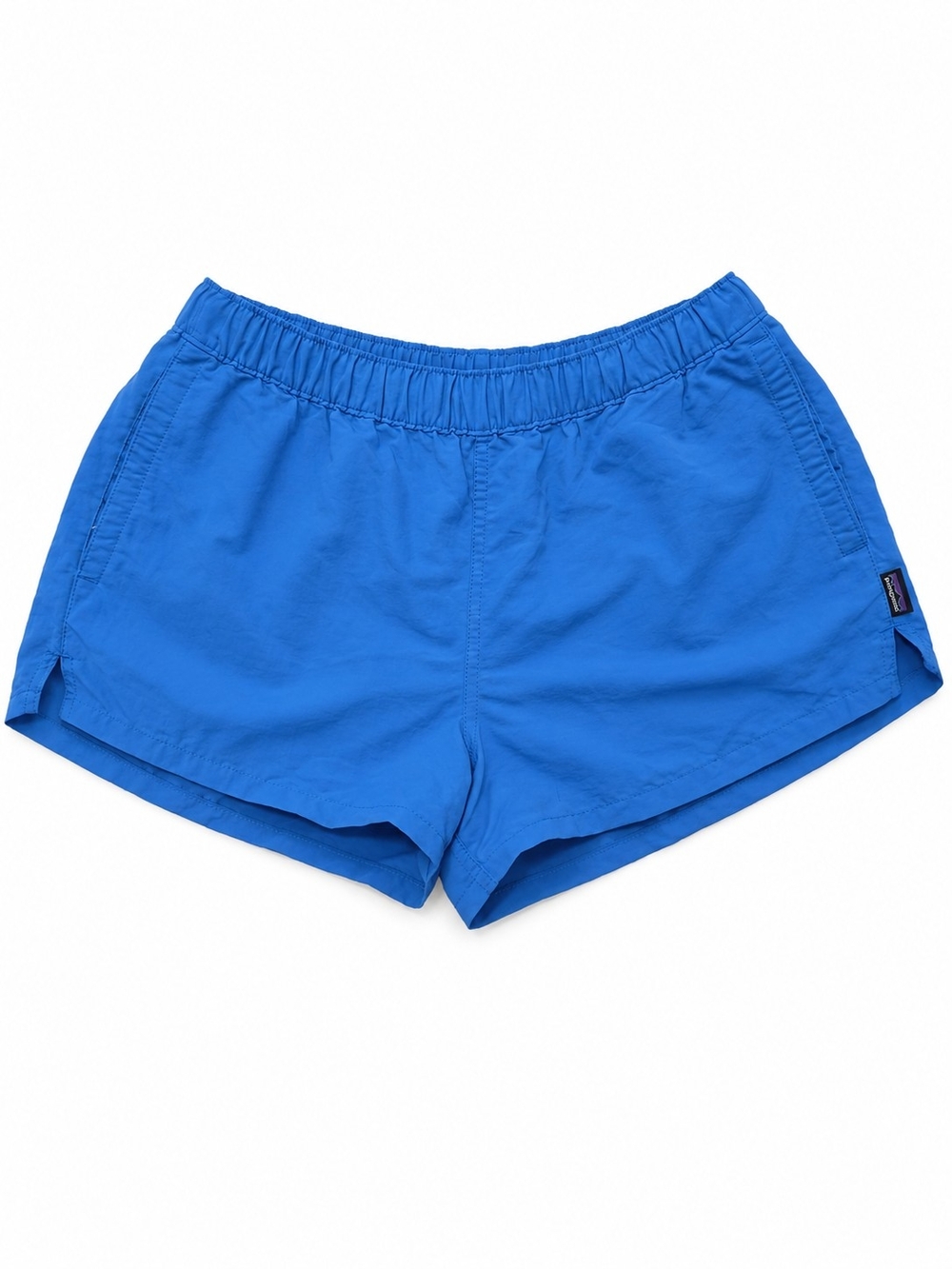Patagonia Barely Baggies Shorts Women M Pigeon Blue 2.5” Retired Color